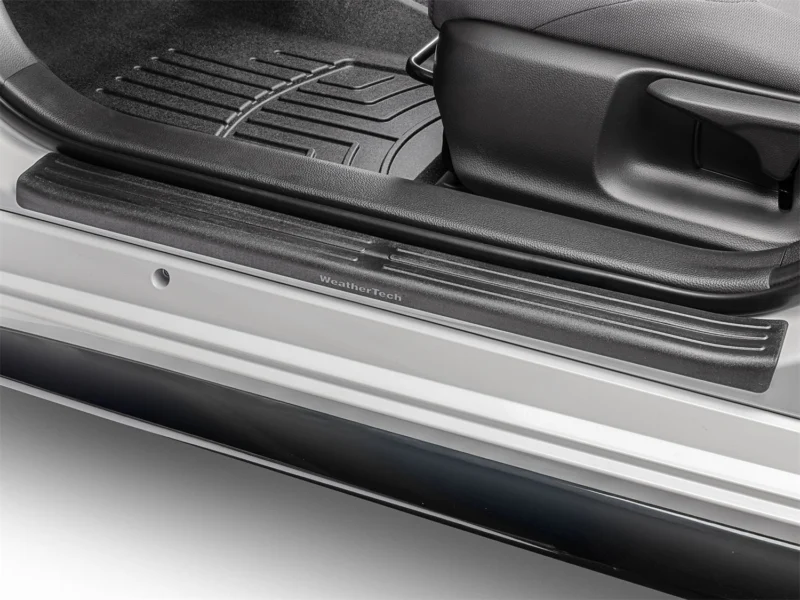 Weathertech ST107K1 - Door Sill Protector, Black, Plastic