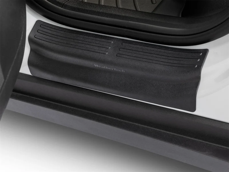 Weathertech ST113K1 - Door Sill Protector, Black, Plastic