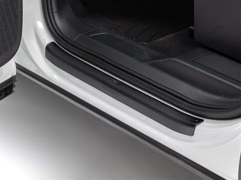Weathertech ST123K1 - Door Sill Protector, Black, Plastic