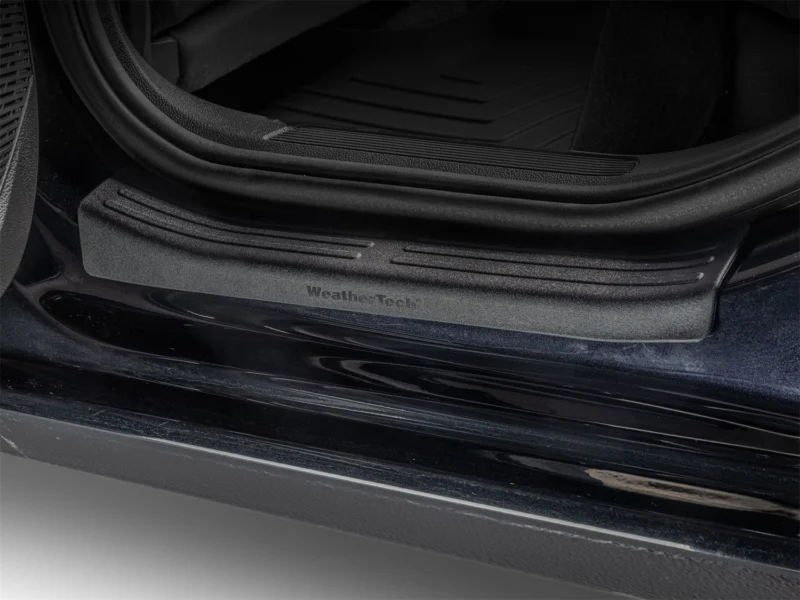 Weathertech ST124K1 - Door Sill Protector, Black, Plastic