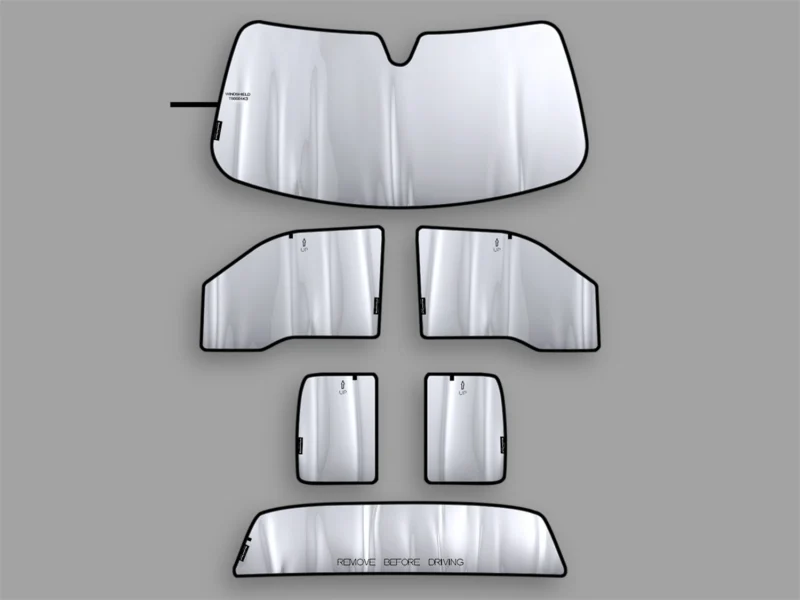 Weathertech TS0010K2 - Window Shade, Black, Extended Cab
