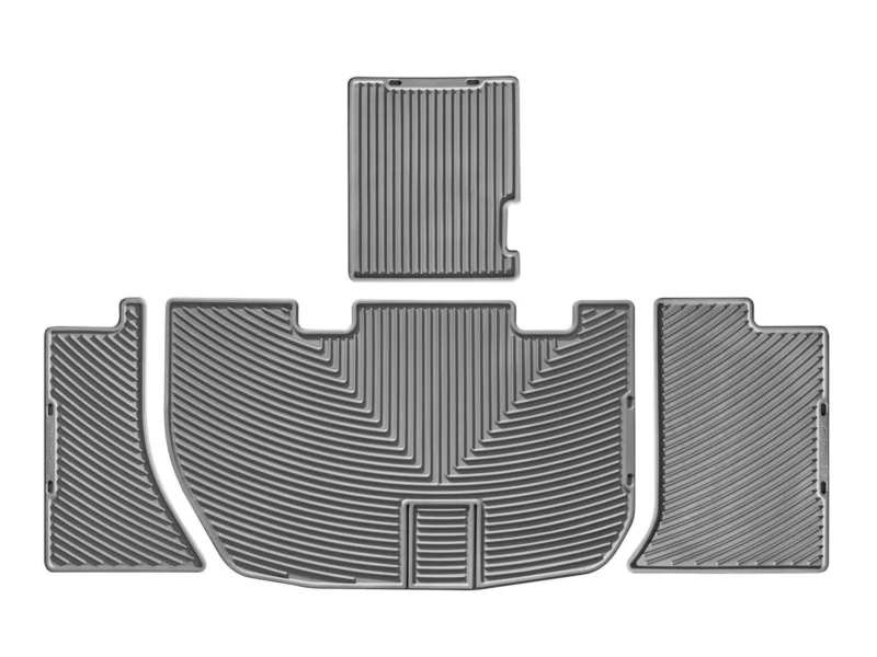 Weathertech W159GR - All-Weather Floor Mats, Gray, Molded