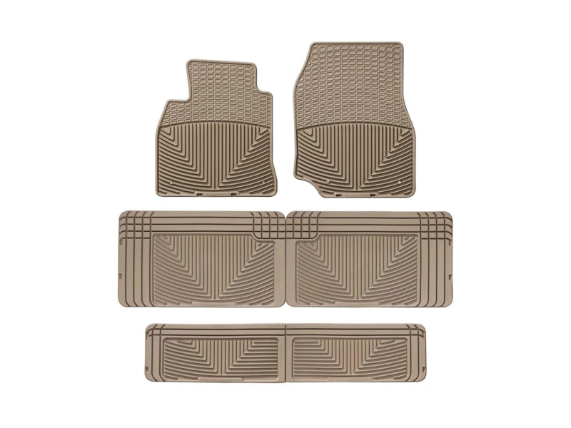Weathertech W23TNW25TNW60TN - All-Weather Floor Mats, Tan, Molded