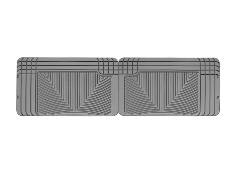 Weathertech W25GR - All-Weather Floor Mats, Gray, Molded