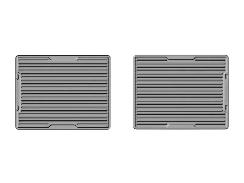 Weathertech W273GR - All-Weather Floor Mats, Gray, Molded