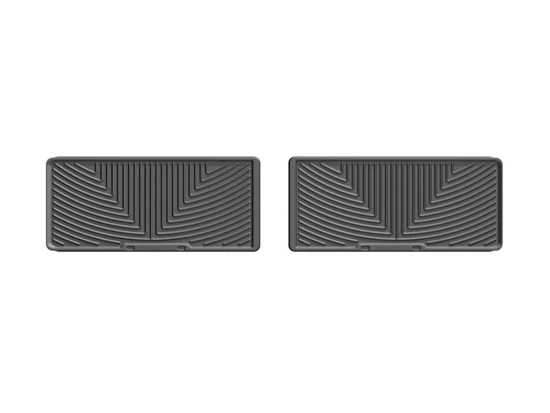 Weathertech W342 - All-Weather Floor Mats, Black, Molded