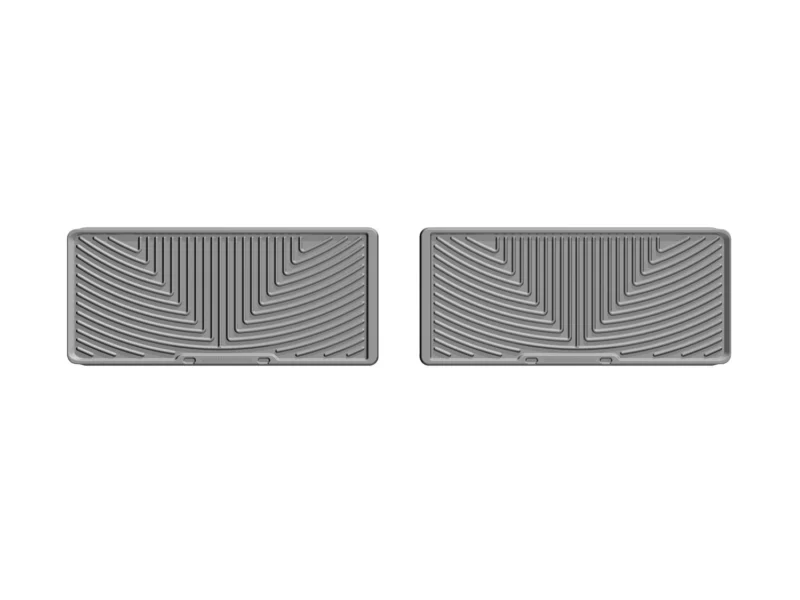 Weathertech W342GR - All-Weather Floor Mats, Gray, Molded
