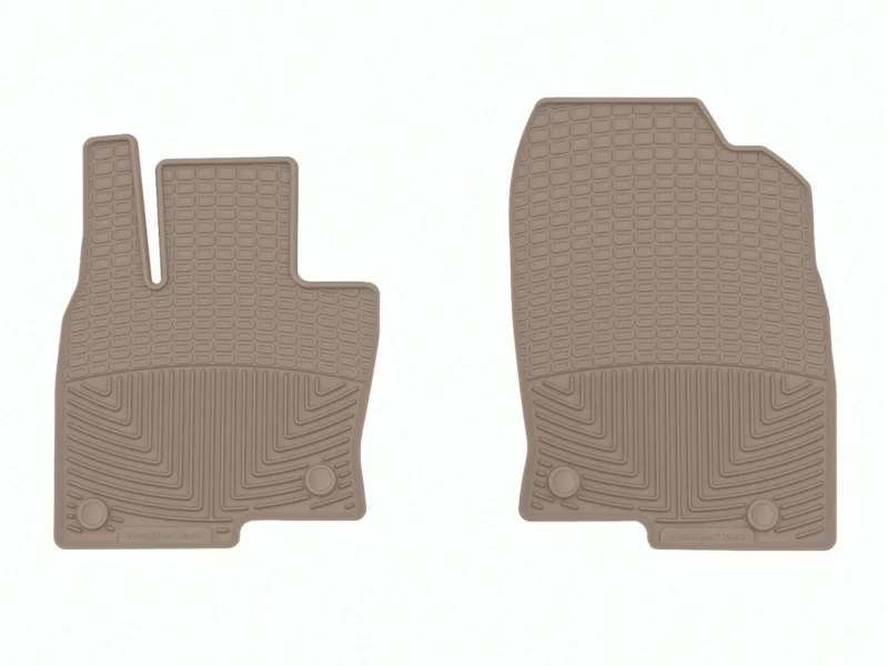 Weathertech W343TN - All-Weather Floor Mats, Tan, Molded
