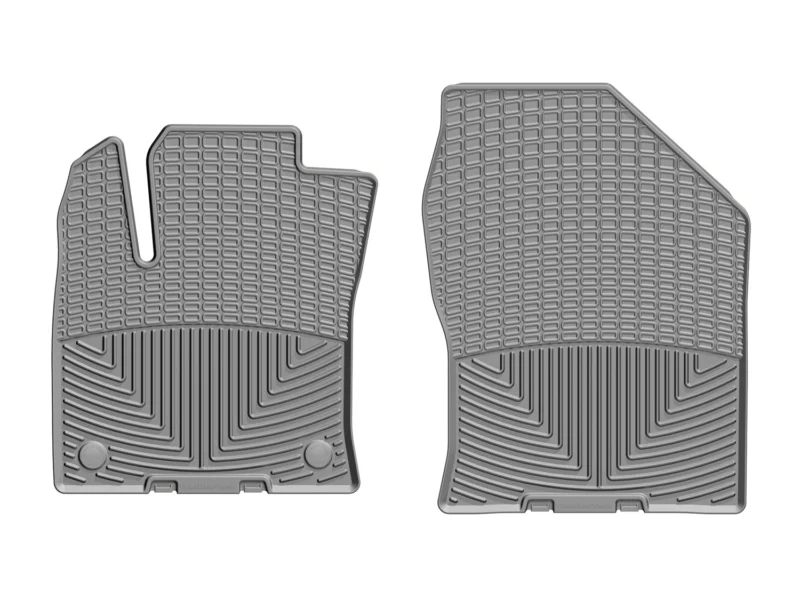 Weathertech W400GR - All-Weather Floor Mats, Gray, Molded