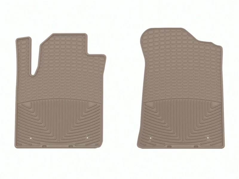 Weathertech W445TN - All-Weather Floor Mats, Tan, Molded