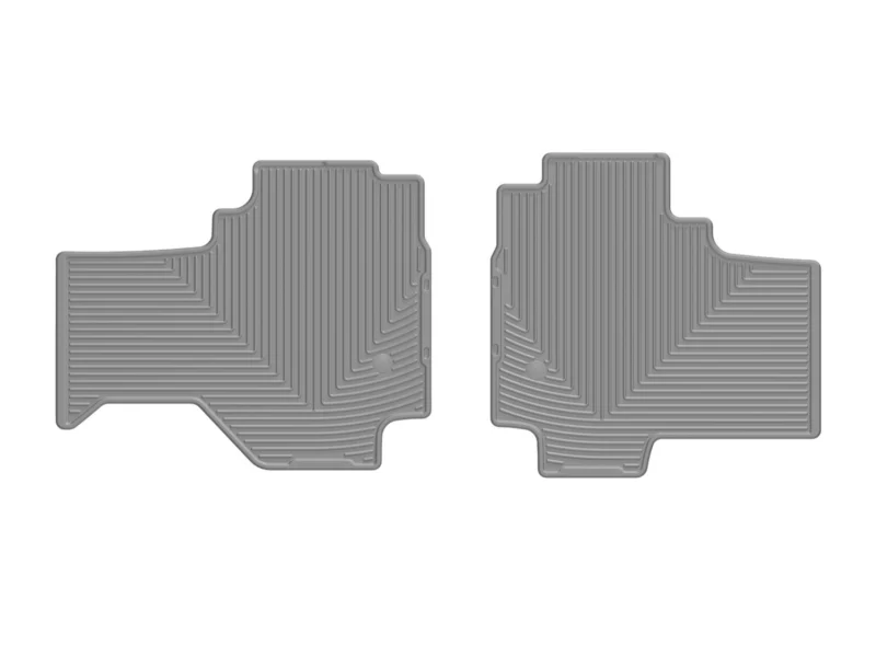 Weathertech W508GR - All-Weather Floor Mats, Gray, Molded