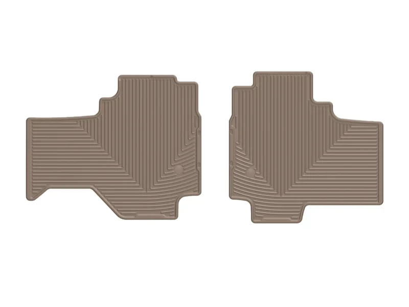 Weathertech W508TN - All-Weather Floor Mats, Tan, Molded