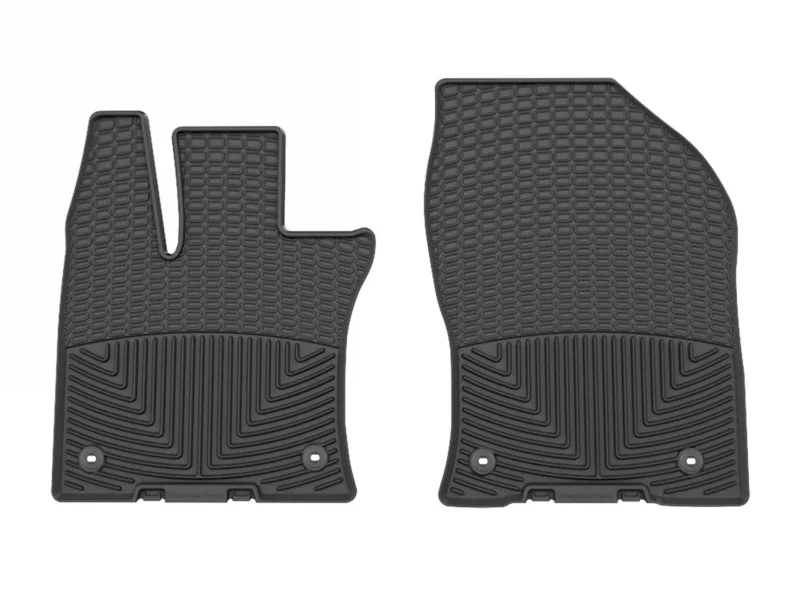 Weathertech W595 - All-Weather Floor Mats, Black, Molded