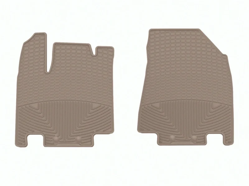 Weathertech W601TN - All-Weather Floor Mats, Tan, Molded