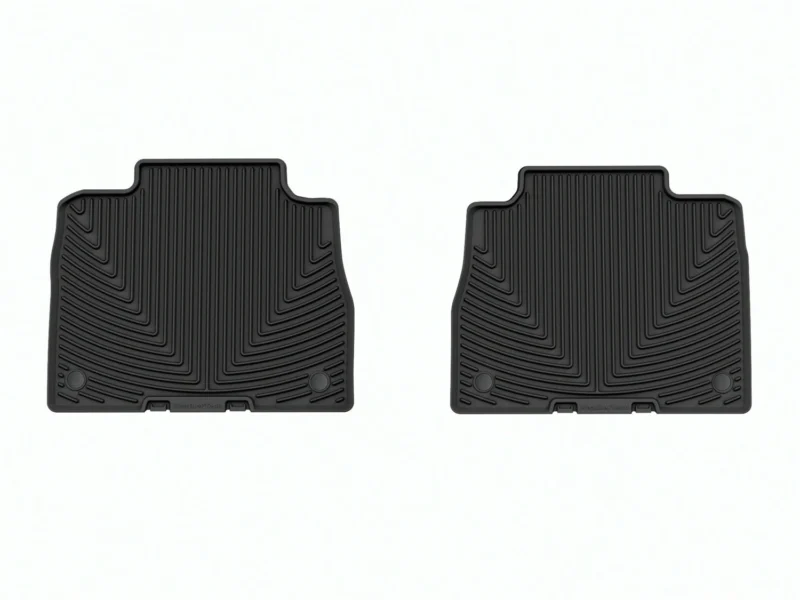 Weathertech W607 - All-Weather Floor Mats, Black, Molded