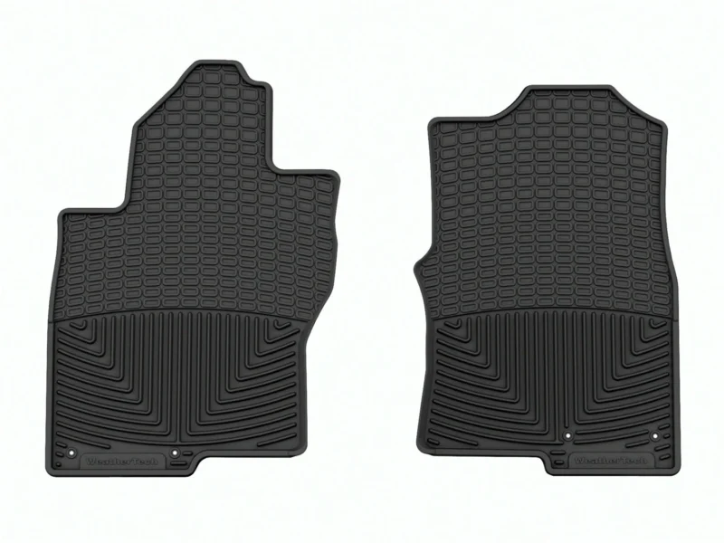 Weathertech W608 - All-Weather Floor Mats, Black, Molded