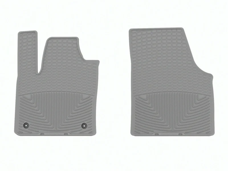 Weathertech W655GR - All-Weather Floor Mats, Gray, Molded