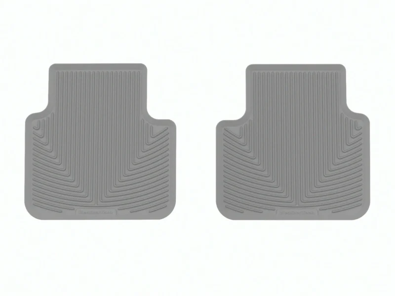 Weathertech W656GR - All-Weather Floor Mats, Gray, Molded