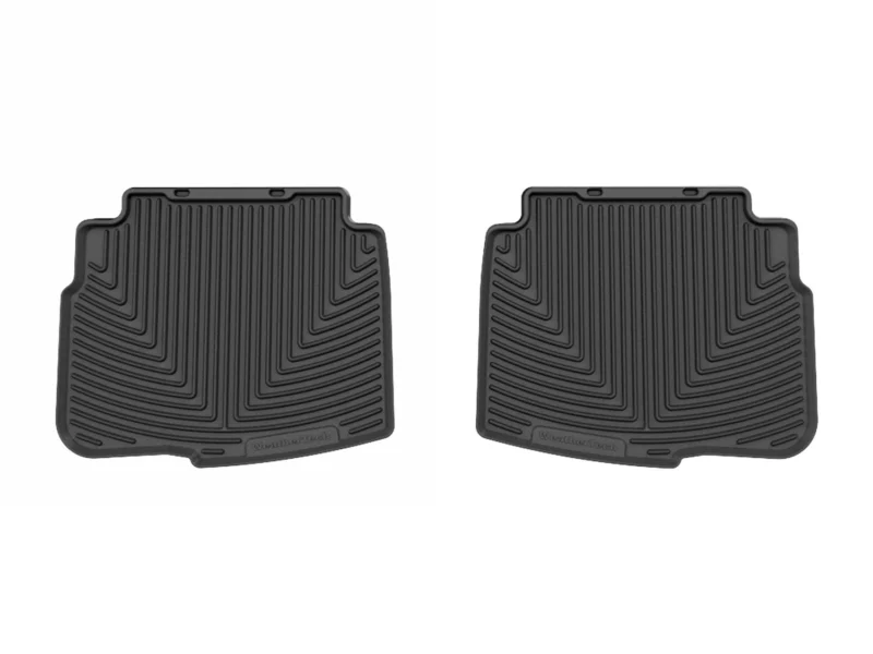 Weathertech W668 - All-Weather Floor Mats, Black, Molded