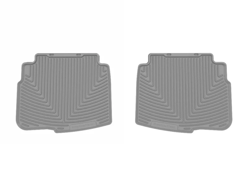 Weathertech W668GR - All-Weather Floor Mats, Gray, Molded