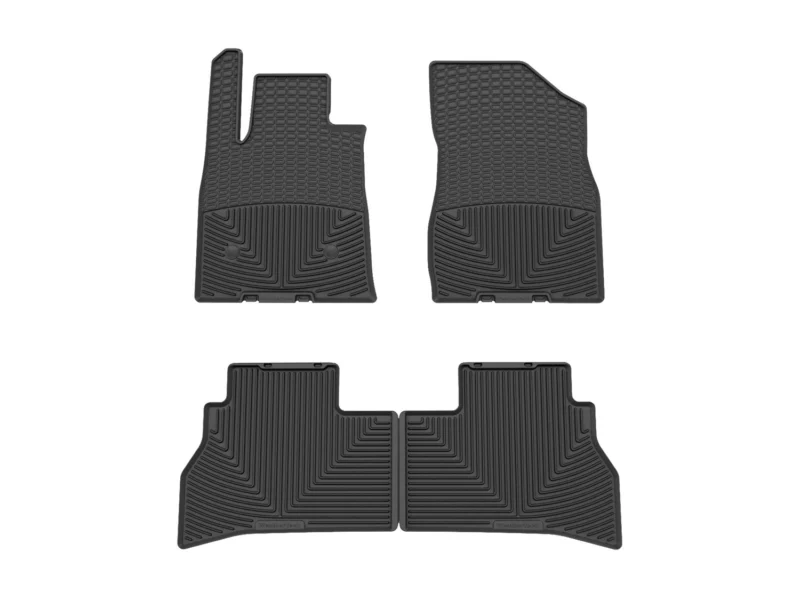 Weathertech W682-W683 - All-Weather Floor Mats, Black, Molded