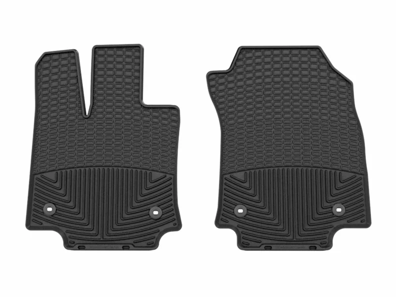 Weathertech W696 - All-Weather Floor Mats, Black, Molded