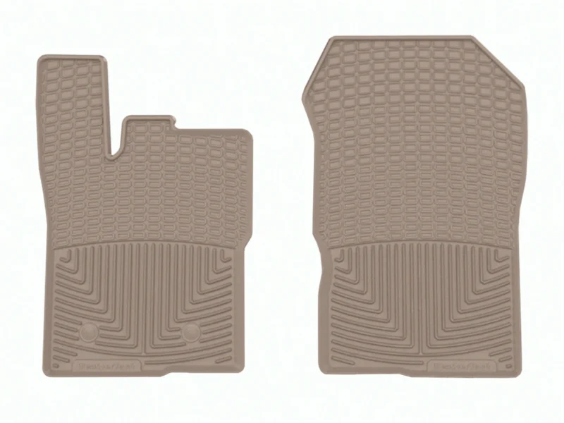 Weathertech W697TN - All-Weather Floor Mats, Tan, Molded