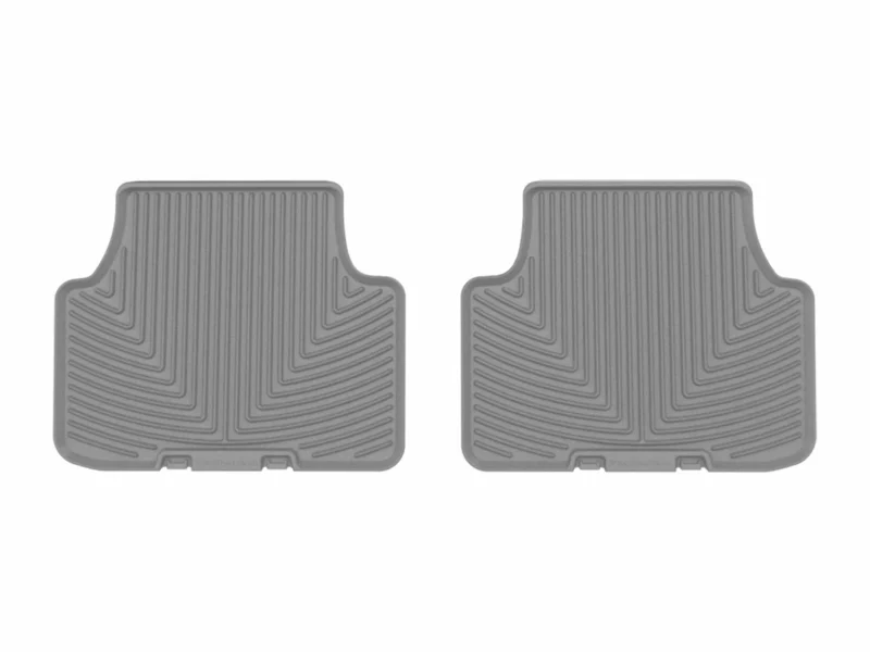 Weathertech W750GR - All-Weather Floor Mats, Gray, Molded