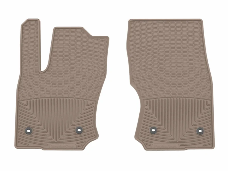 Weathertech W766TN - All-Weather Floor Mats, Tan, Molded
