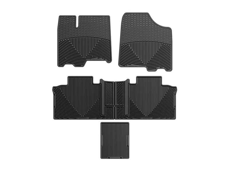 Weathertech WTCB202244247 - All-Weather Floor Mats, Black, Molded