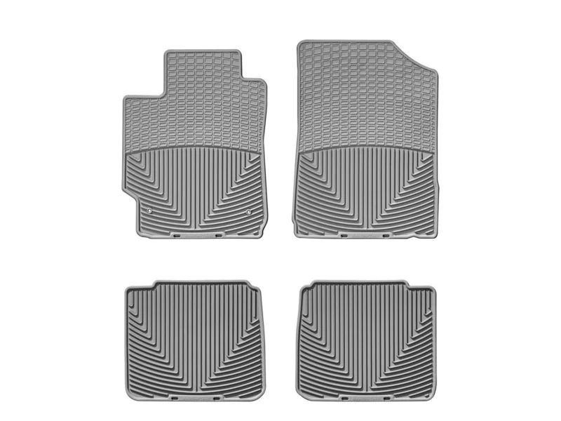 Weathertech WTCG071085 - All-Weather Floor Mats, Gray, Molded