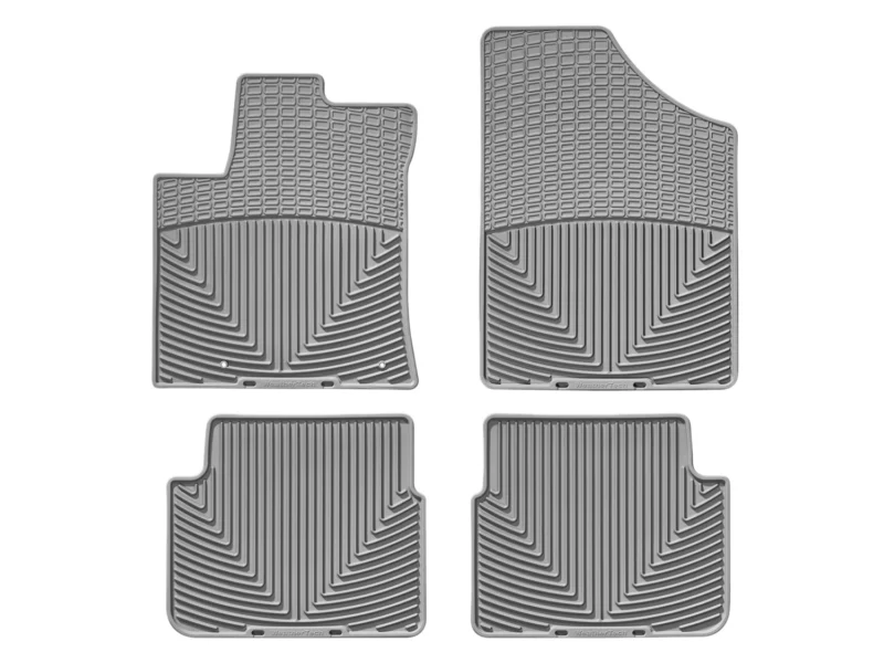 Weathertech WTCG096080 - All-Weather Floor Mats, Gray, Molded