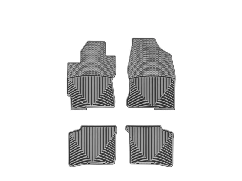 Weathertech WTCG108130 - All-Weather Floor Mats, Gray, Molded