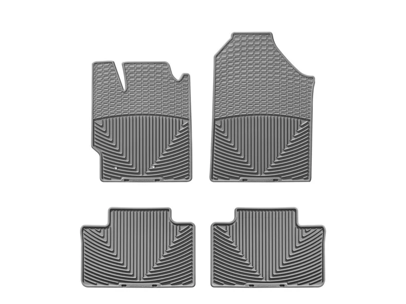 Weathertech WTCG116117 - All-Weather Floor Mats, Gray, Molded