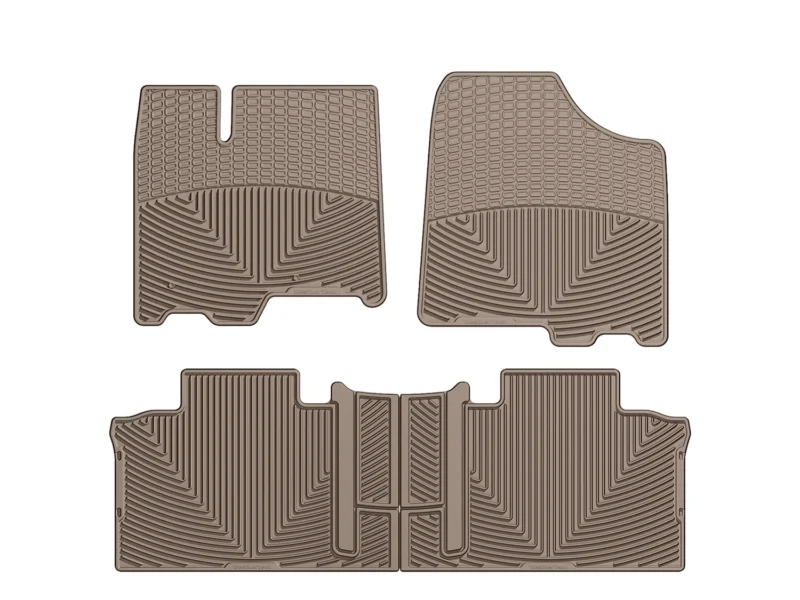 Weathertech WTCT202244 - All-Weather Floor Mats, Tan, Molded