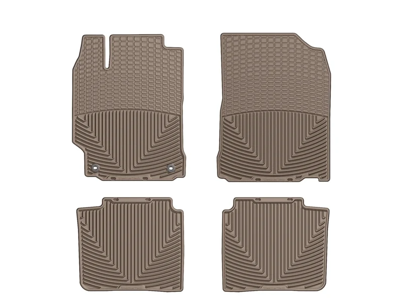 Weathertech WTCT255256 - All-Weather Floor Mats, Tan, Molded