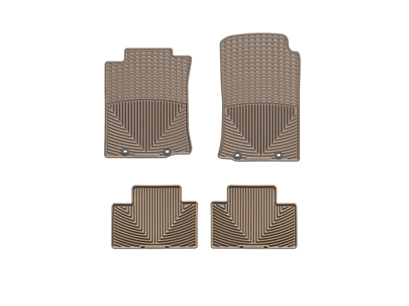 Weathertech WTCT266136 - All-Weather Floor Mats, Tan, Molded