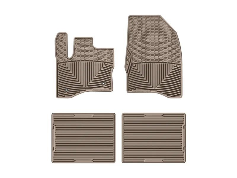 Weathertech WTFT238273 - All-Weather Floor Mats, Tan, Molded