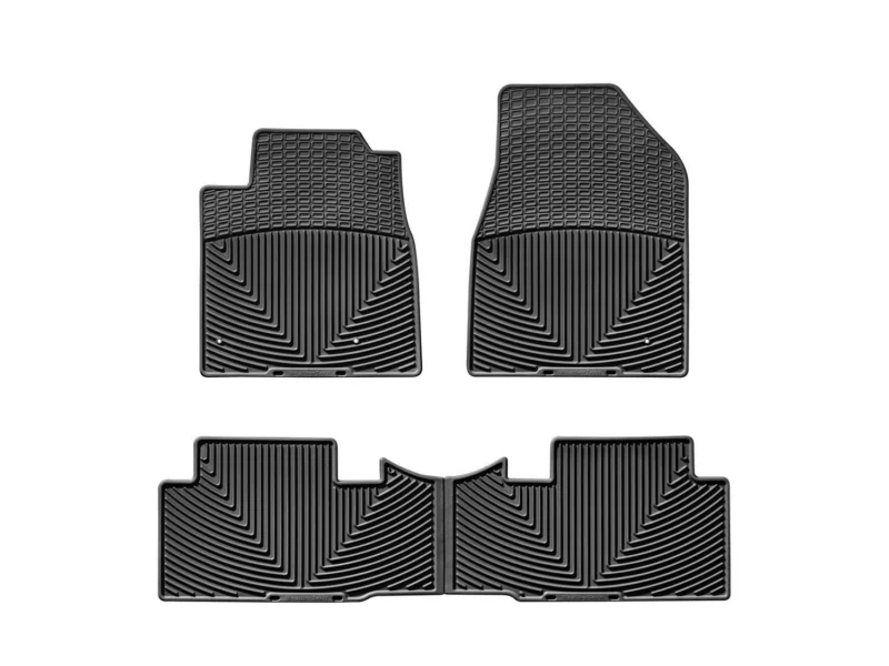 Weathertech WTHB148152 - All-Weather Floor Mats, Black, Molded