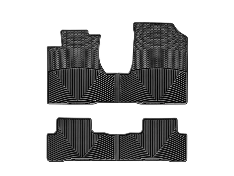 Weathertech WTHB161162 - All-Weather Floor Mats, Black, Molded