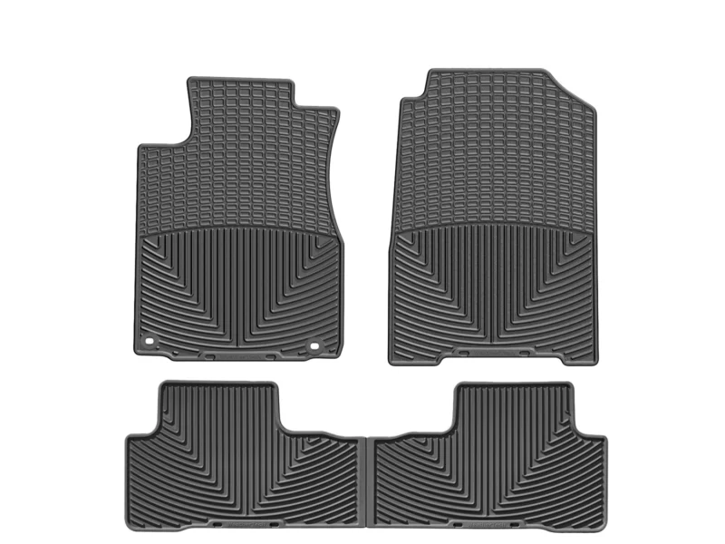 Weathertech WTHB270162 - All-Weather Floor Mats, Black, Molded