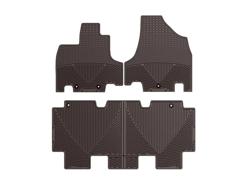 Weathertech WTHC211212 - All-Weather Floor Mats, Cocoa, Molded