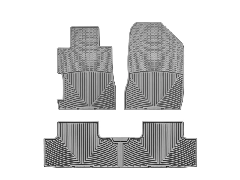 Weathertech WTHG065197 - All-Weather Floor Mats, Gray, Molded