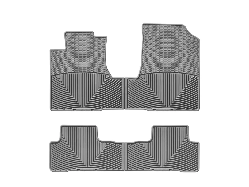 Weathertech WTHG161162 - All-Weather Floor Mats, Gray, Molded
