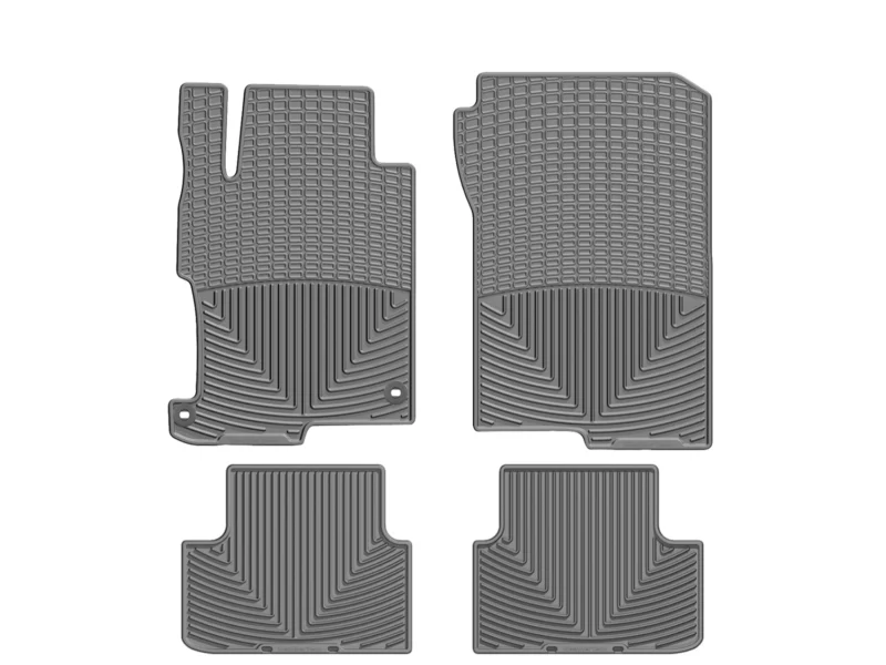 Weathertech WTHG293198 - All-Weather Floor Mats, Gray, Molded