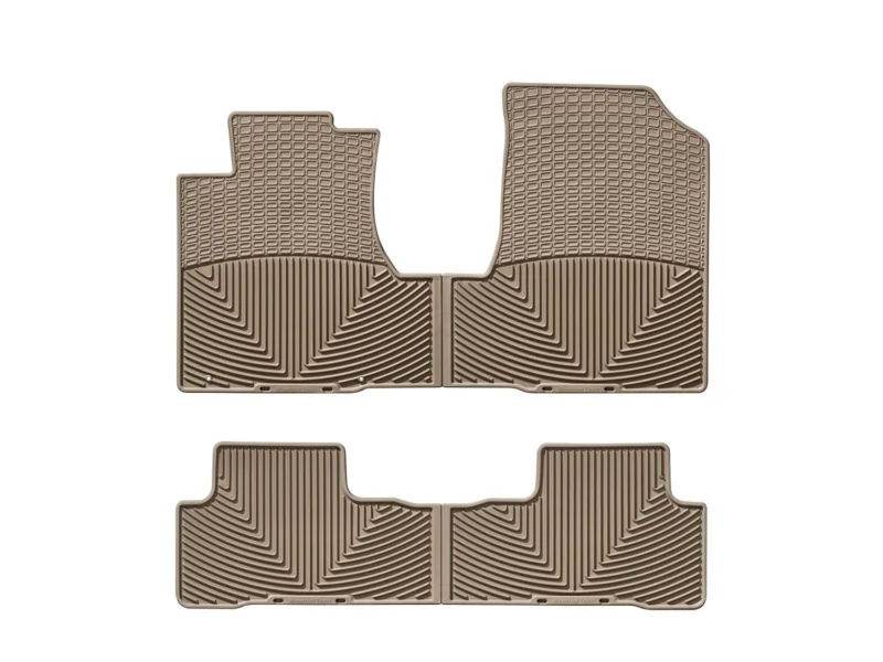 Weathertech WTHT161162 - All-Weather Floor Mats, Tan, Molded