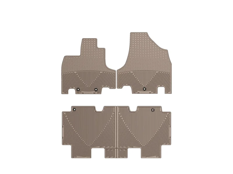 Weathertech WTHT211212 - All-Weather Floor Mats, Tan, Molded