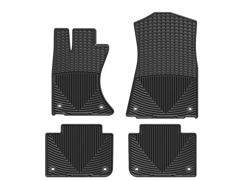 Weathertech WTLB279280 - All-Weather Floor Mats, Black, Molded