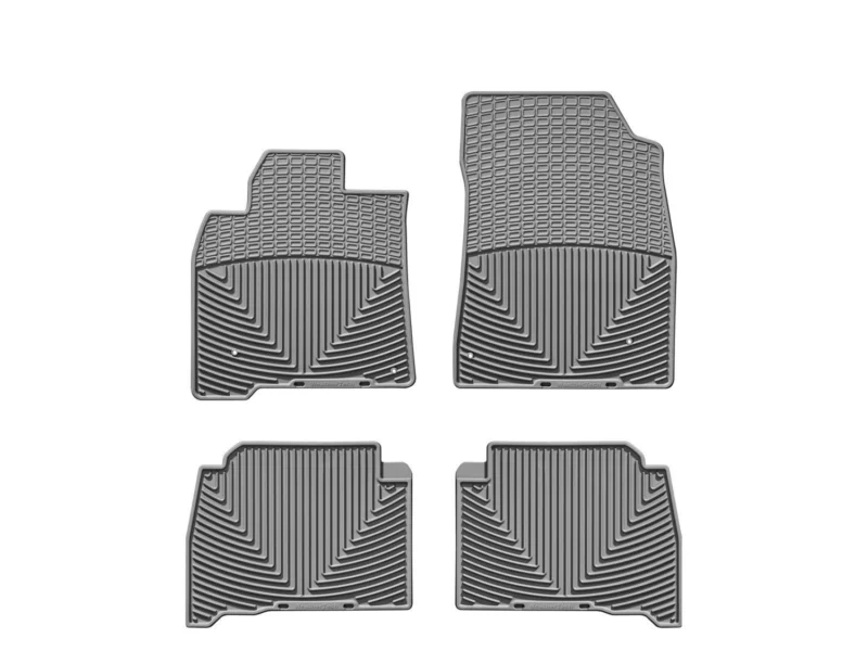 Weathertech WTLG126127 - All-Weather Floor Mats, Gray, Molded