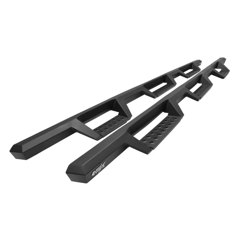 Westin 56-534755 - HDX Drop Wheel-to-Wheel Nerf Step Bars, Extended Cab, 8'2" Bed